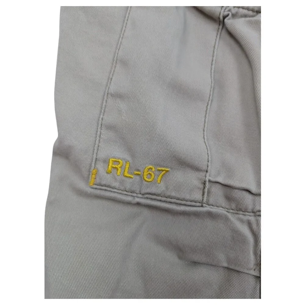 Vtg Polo Jeans Co Cargo Pants Mens 33X27 Ralph Lauren Military Style Paratrooper
